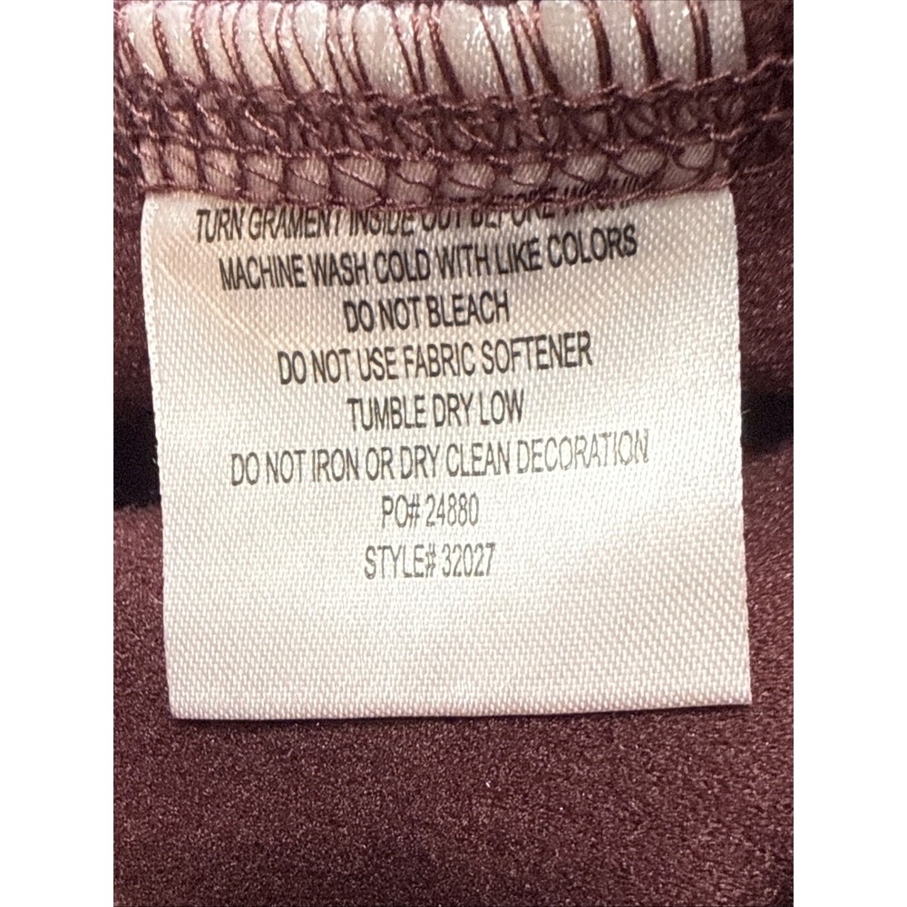 Ouray Sportswear 1/2 Zip Men's Burgundy Lined NWT Jacket Sz L Tech Fleece - Picture 10 of 10